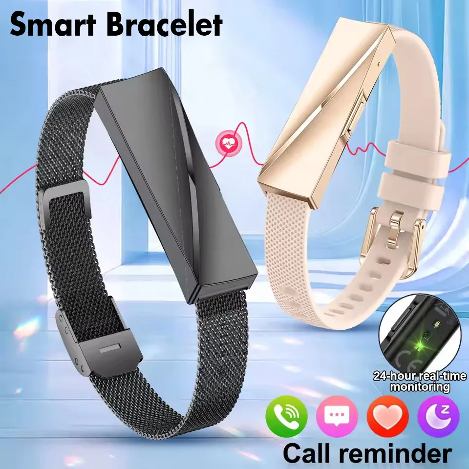

Женский умный браслет с монитором сердечного ритма, фитнес-трекер, спортивный браслет, водонепроницаемые умные часы, мужской смарт-браслет