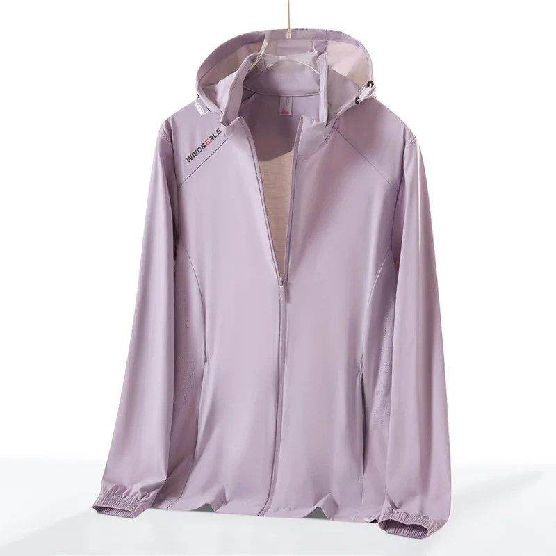 

2025 Women's UPF 50+ Sun Protection UV Jacket Full Zip Lightweight Jacket Athletic Workout Hoodie