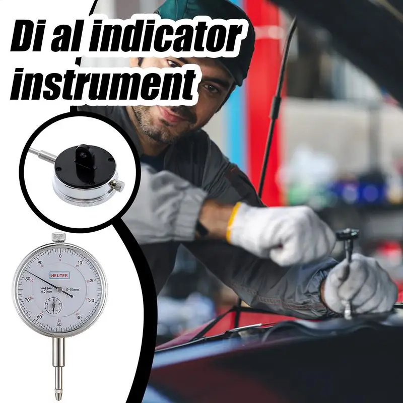 Table Saw Dials Indicator 0-10mm Professional Dials Test Indicator 0.01 Mm Precision Table Saw Alignment Tool With Pointer For