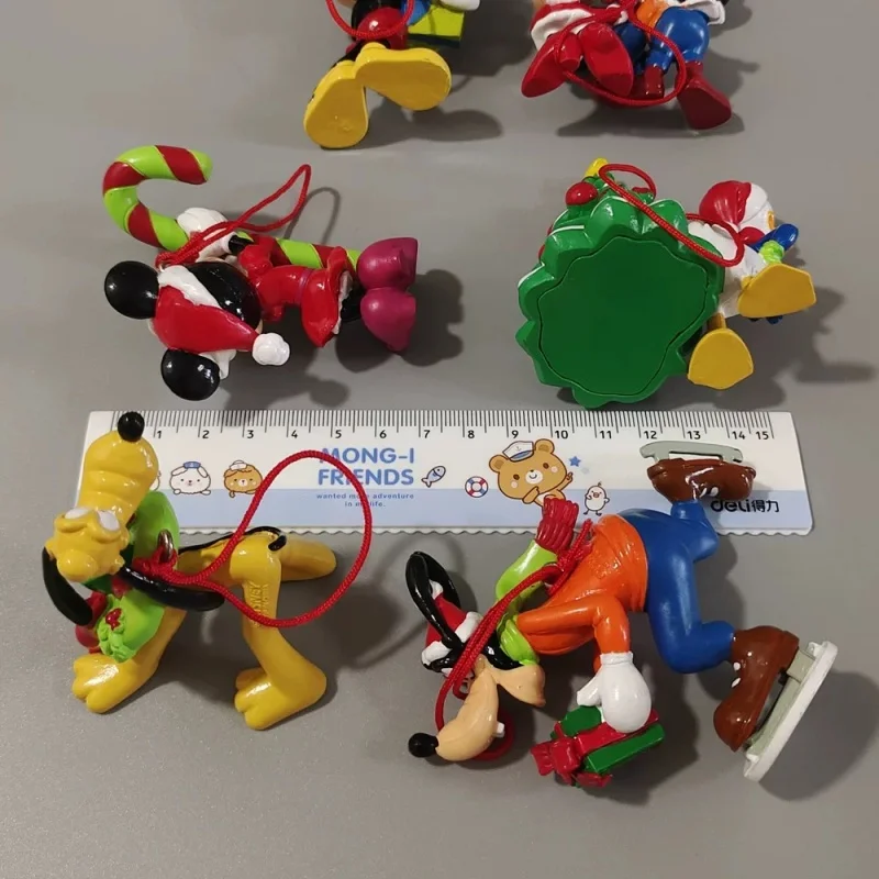 Disney Mickey Mouse Action Figures Kids Cartoon Classic Toy Model Doll Home Decor Christmas Tree Pendant Accessories Gift view 4