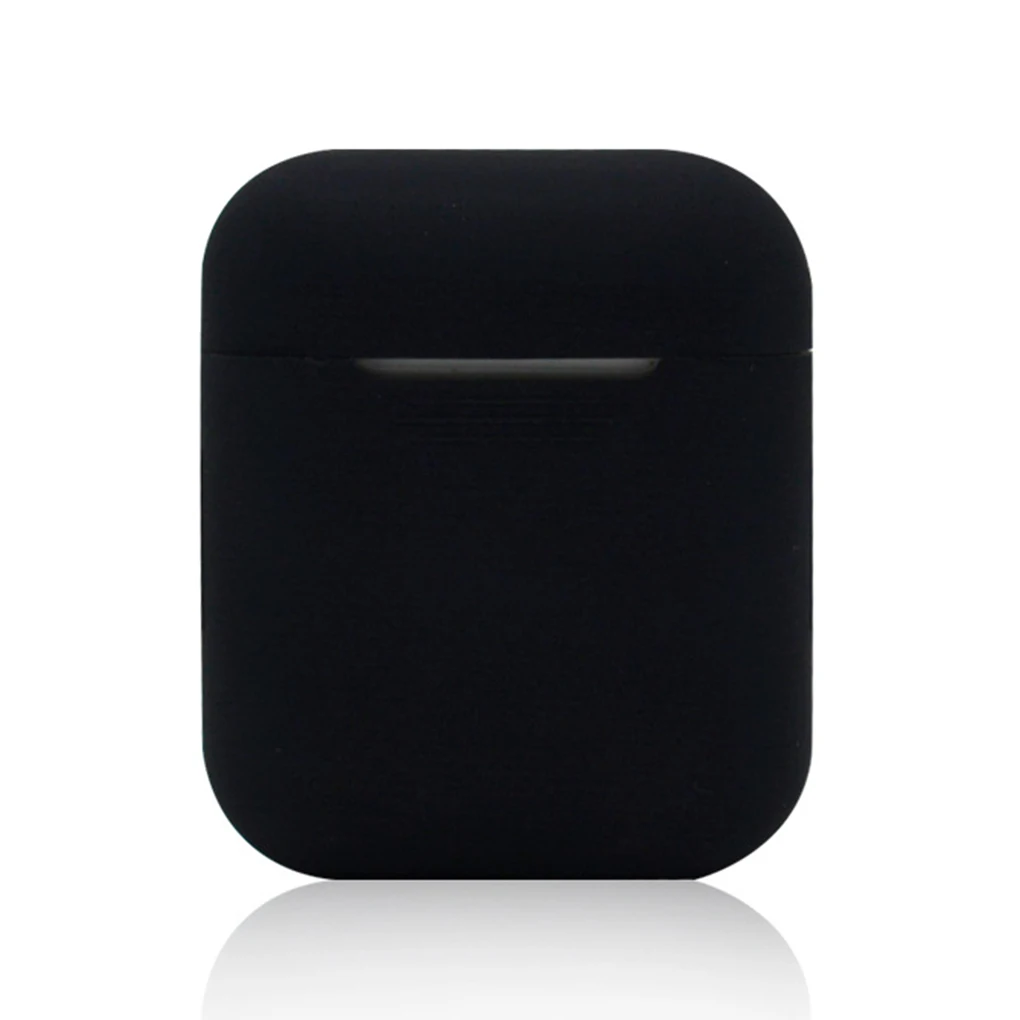 Silicone Bluetooth Wireless Earphone Case Shockproof Charging Box Protective Cover Replacement for Airpods