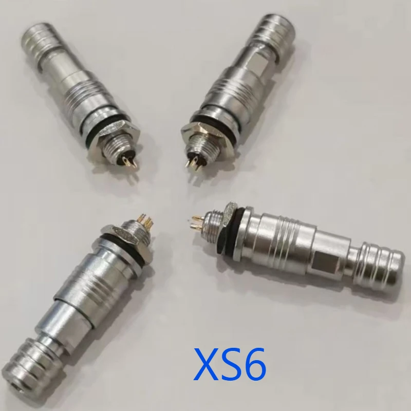 XS6 Mini Plug Socket Quick Wiring HarnessConnector 2Pin/3Pin/4Pin/5Pin 6mm Push-Pull Small Plug for Electronic Components