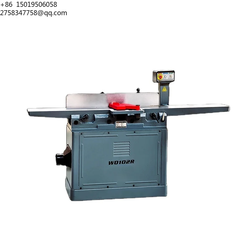 STR  8 Inch Cast Iron Grizzly Same Quality Woodworking Bench Surface Planing Thickness Machine Wood Jointer Planer