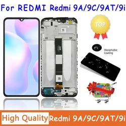 High Quality 10 Point Touch For Xiaomi Redmi 9A 9C LCD Display Screen Touch Digitizer Assembly Repair Parts For Redmi 9AT 9i LCD