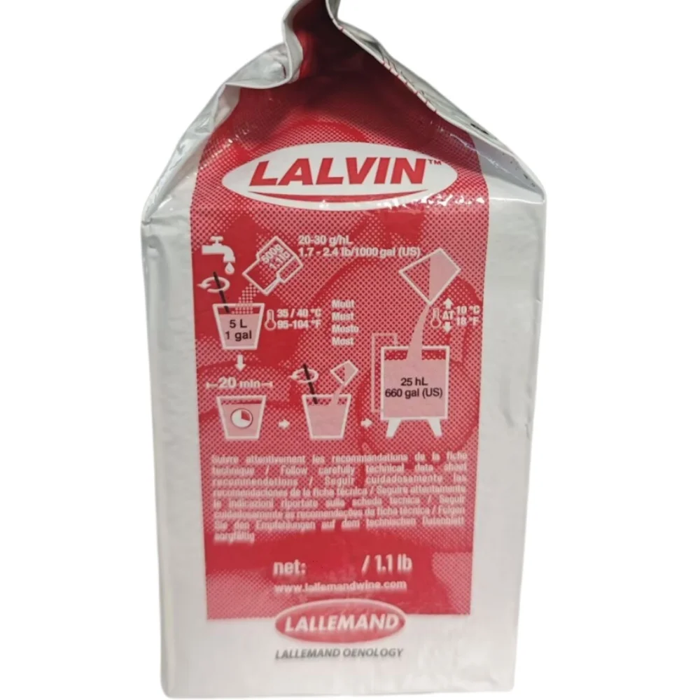 Lalvin BOURGOVIN RC212 Red And White Rose Grape Fermentation Yeast ICV-D47/BM4X4/71B Aluminum Bag Packing 5g*5 Bags