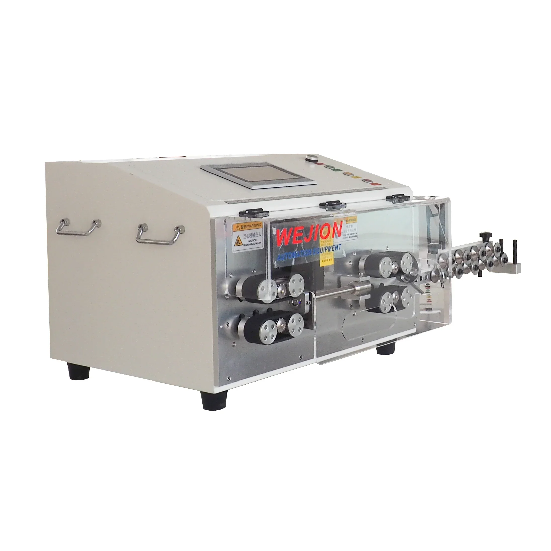 2025 hot sale Full Automatic Electric Small Wire Cutter Stripper Copper Cable Wire Cutting Peeling Stripping Machine