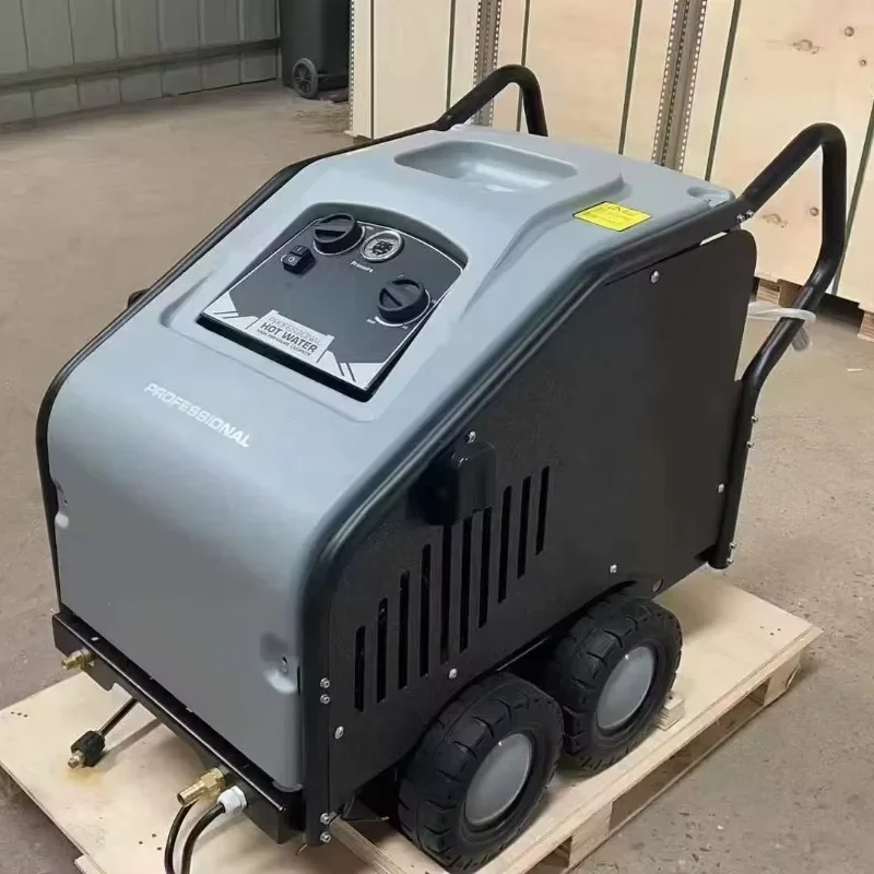 

200bar Dies el Heating High Pressure Washer Industrial Cold and Hot Water Steam Cleaner Water Jet Pump Surface Cleaning Machine