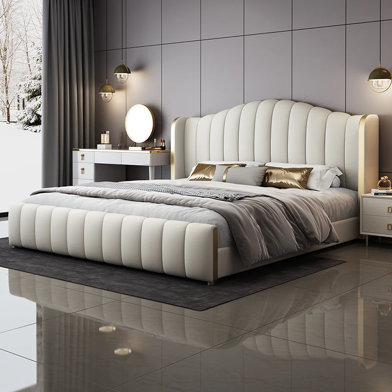 

Aesthetic Reading Beds Organiser Modern Headboards Lounge Beds Sleeping Nightstands Muebles Para El Hogar Home Furniture