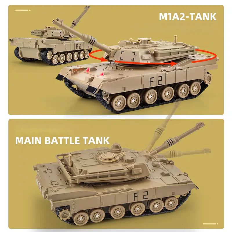 主力タンクヒョウ2 M1A2エイブラムスタイプ99シミュレーション絶妙なdiecastsおもちゃ車華1:48合金ミリタリーモデル