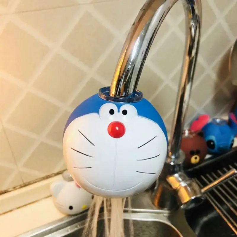 Kawaii Hello Kitty Faucet Tap Water Filter Valve Cartoon Kt Cat Faucet Filter Splash Proof Faucet Filter Kitchen Gadgets