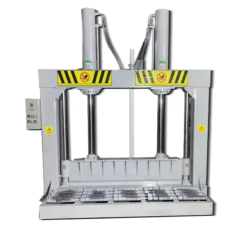 Vertical hydraulic glue  machine gantry guillotine plastic film cutting machine waste barrels rubber shea