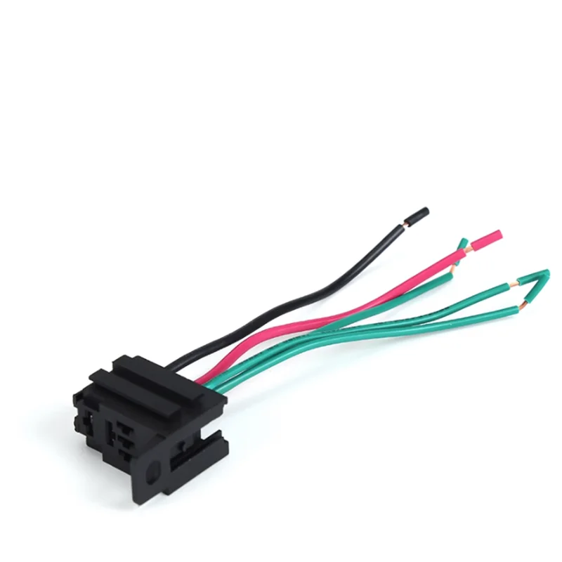 1pcs DIY Car Motor 12V 12 Volt 30A AMP Duty Relay Harness Socket 4pin 5Pin 4Wire 5Wire Sales