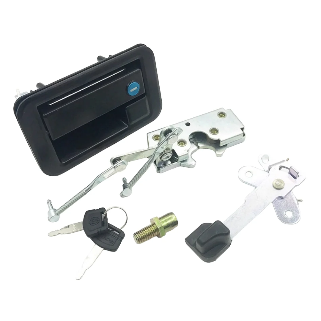 

Suitable for Zoomlion 60, Shanzhong 65, 85, and Hengtian 95 70 excavator cab door lock assemblies with external handles