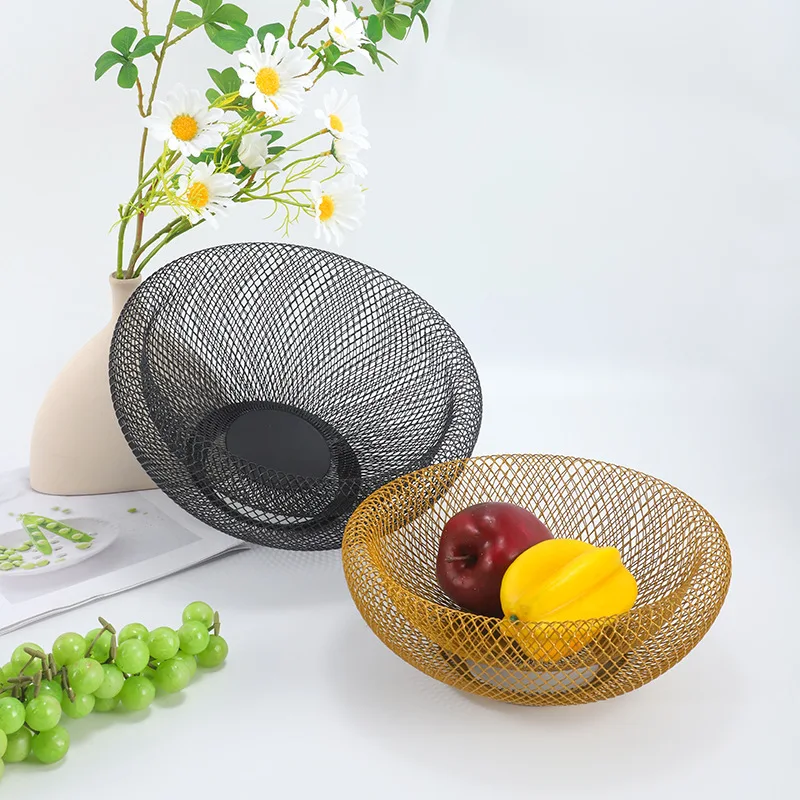 Fresh Fruit Trays Modern Creative Plates Household Snacks Luxury Storage Bowls Kitchen Desktop Art Decoration Dinner Plate