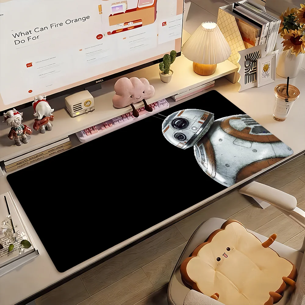 Robot R-R2D2 Mouse Pad Computer Laptop Rubber Non-slip Mouse Mat Mousepad Gamers Decoracion Desk Mat