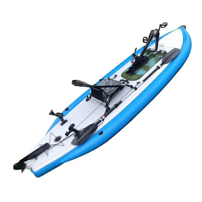 

Three-air room inflatable SUP board inflatable kayak inflatable surfboard with metal pedals and aluminum