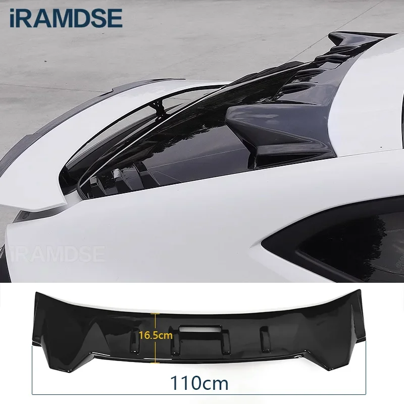 Spoiler for CHANGAN UNI-V Roof Wing Glossy Black 2022 2023 Rear Tail Fin  Accessories