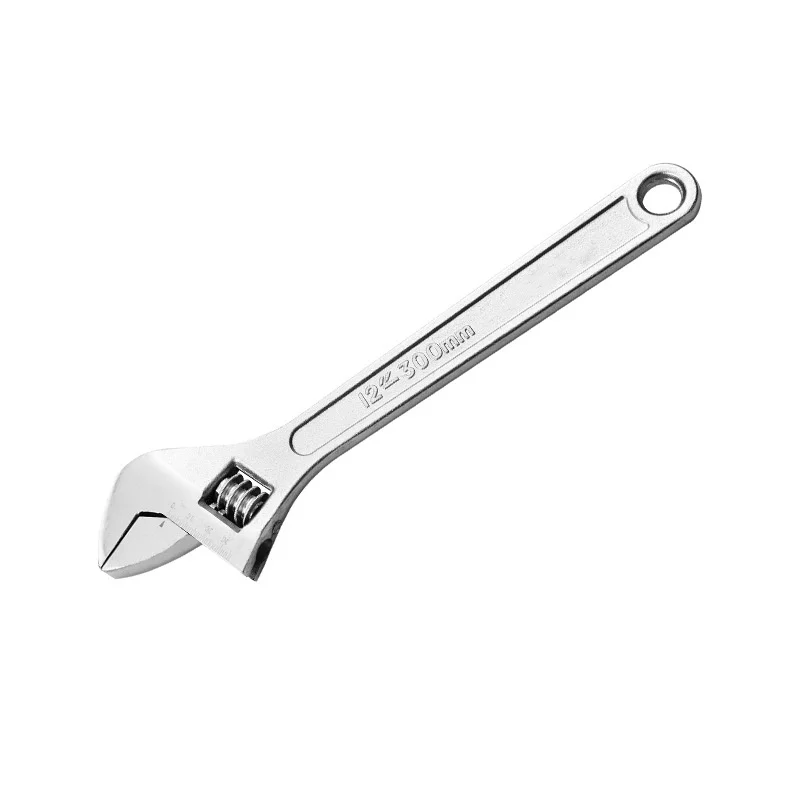 Movable Wrench Large Opening Multi-functional Carbon Steel Adjustable Movable Plate Wrench Maintenance Tool