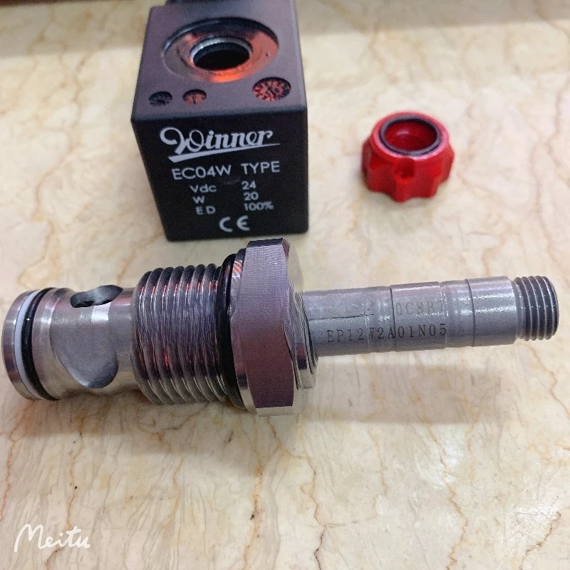 Winner hydraulic valve thread insertion electromagnetic directional pressure relief valve EP08W/SV08 series elevator