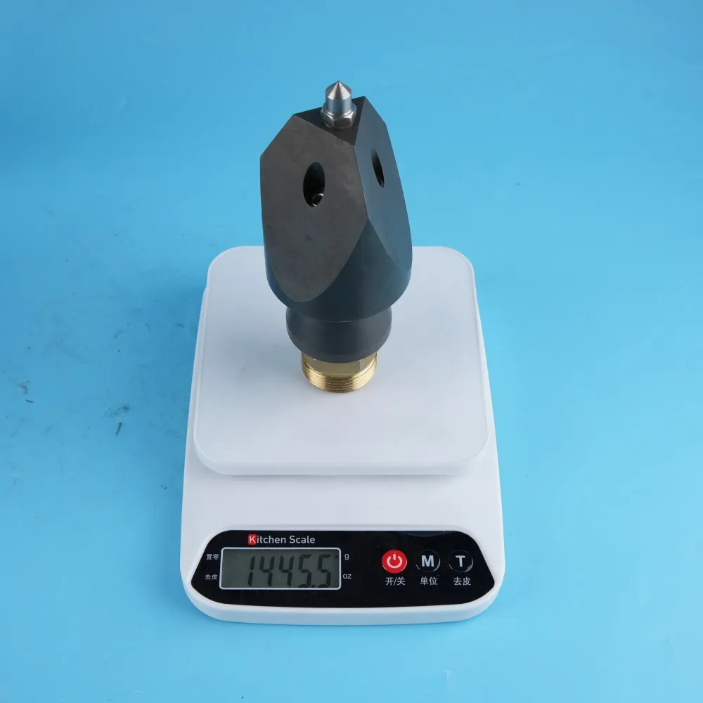 Premium Stainless Steel 1.5Kg High Pressure Dredging Nozzle, Down Pipe Cleaning Nozzle for Dredging Locomotive Accessories