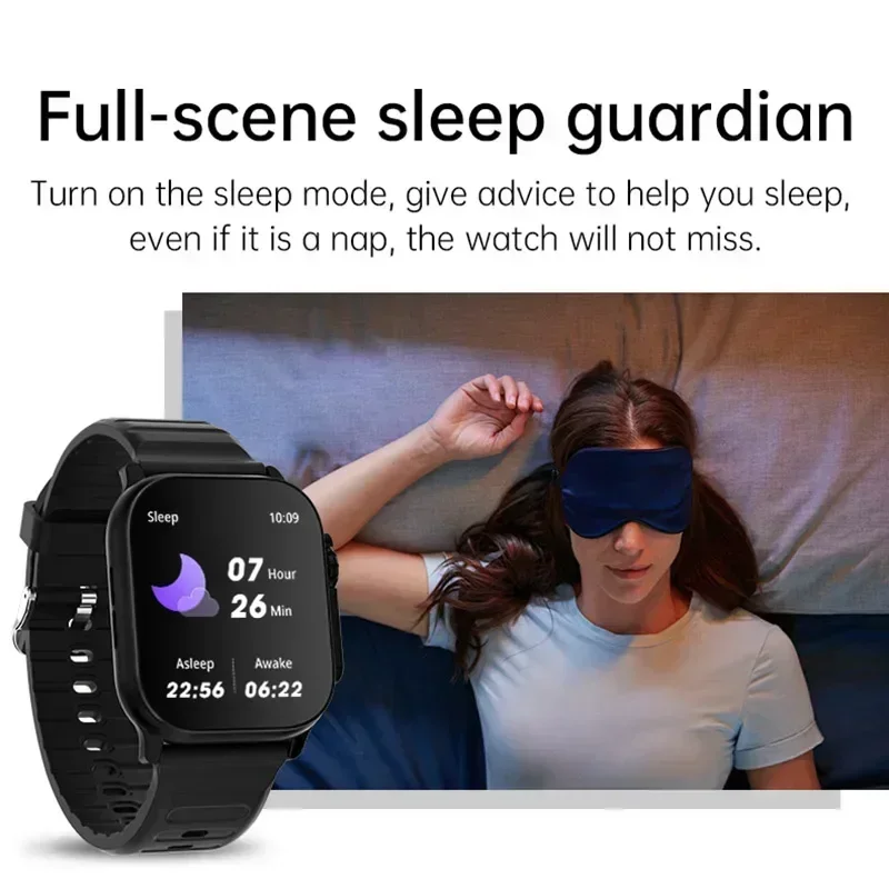 7 Watch Straps New S900 Ultra Smartwatch Amoled Circular Screen ECG Monitoring Reloj inteligente with Protective Case