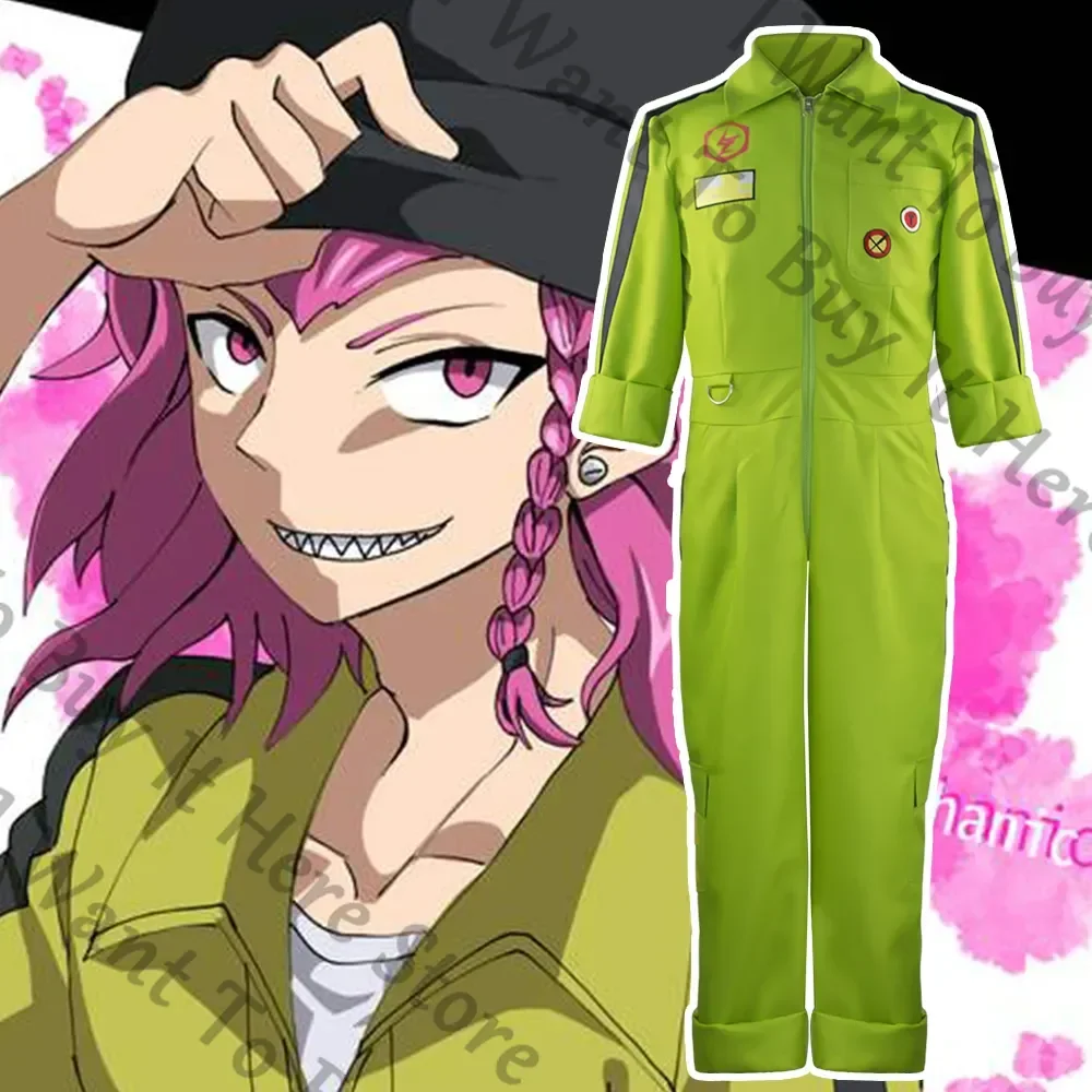 

Anime Danganronpa Kazuichi Souda Cosplay Cartoon Performance Halloween Costume Fans Ornament Uniform Mascot Ambitus Xmas Gift