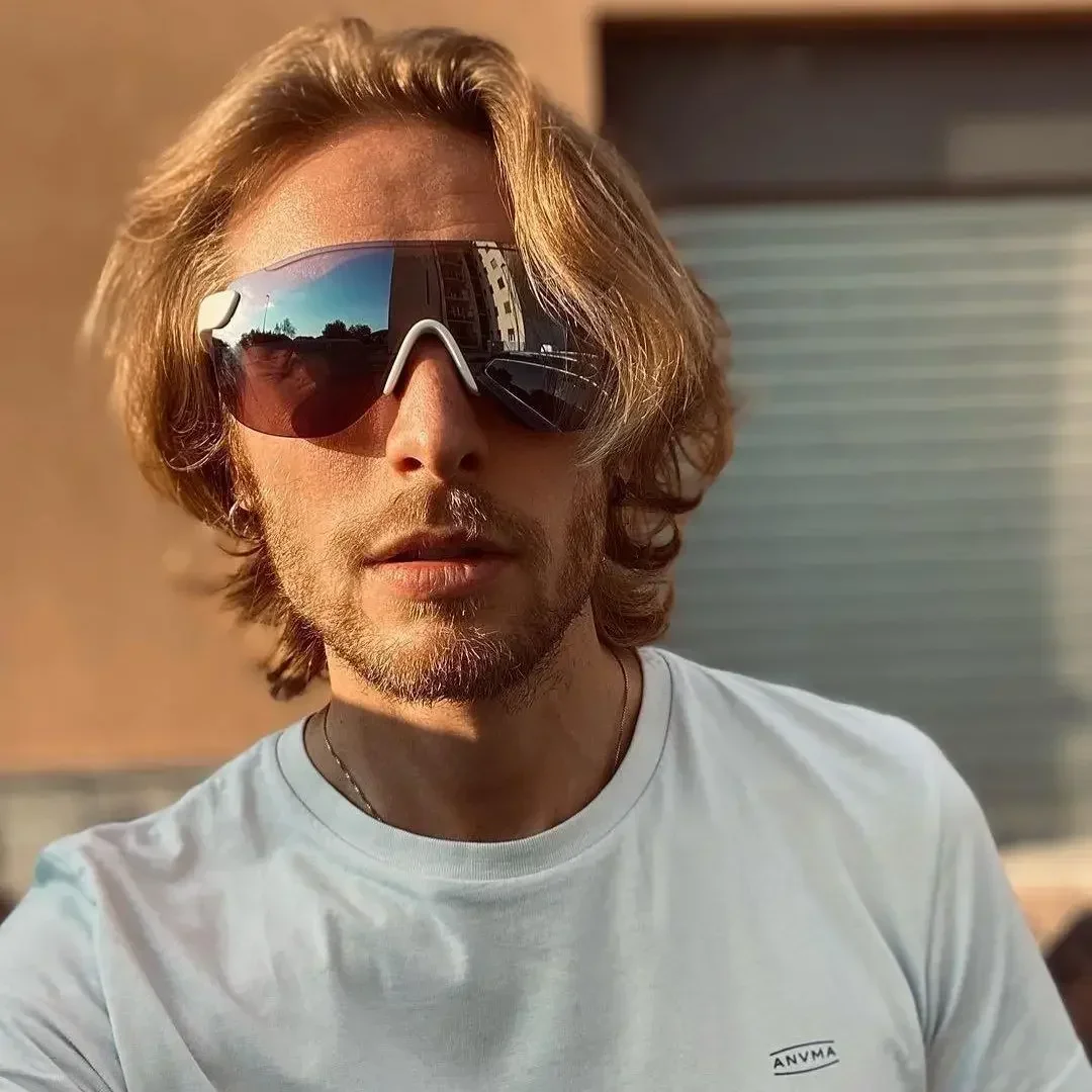 Gafas de ciclismo profesionales que cambian de color para exteriores, bicicletas de montaña para hombres y mujeres, arena a prueba de viento, gafas para miopía, pesca