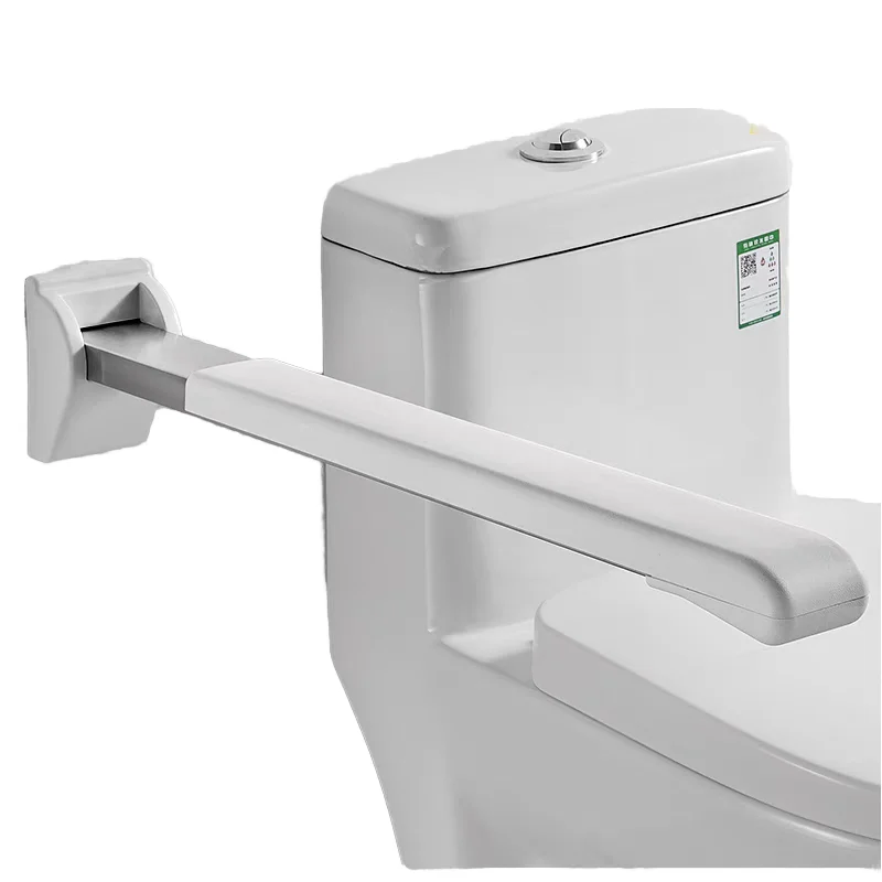 Factory-Produced Comfortable Handle Safety Grab Bar 304 Stainless Steel Folding Handrail for Elderly & Disabled Nylon Material