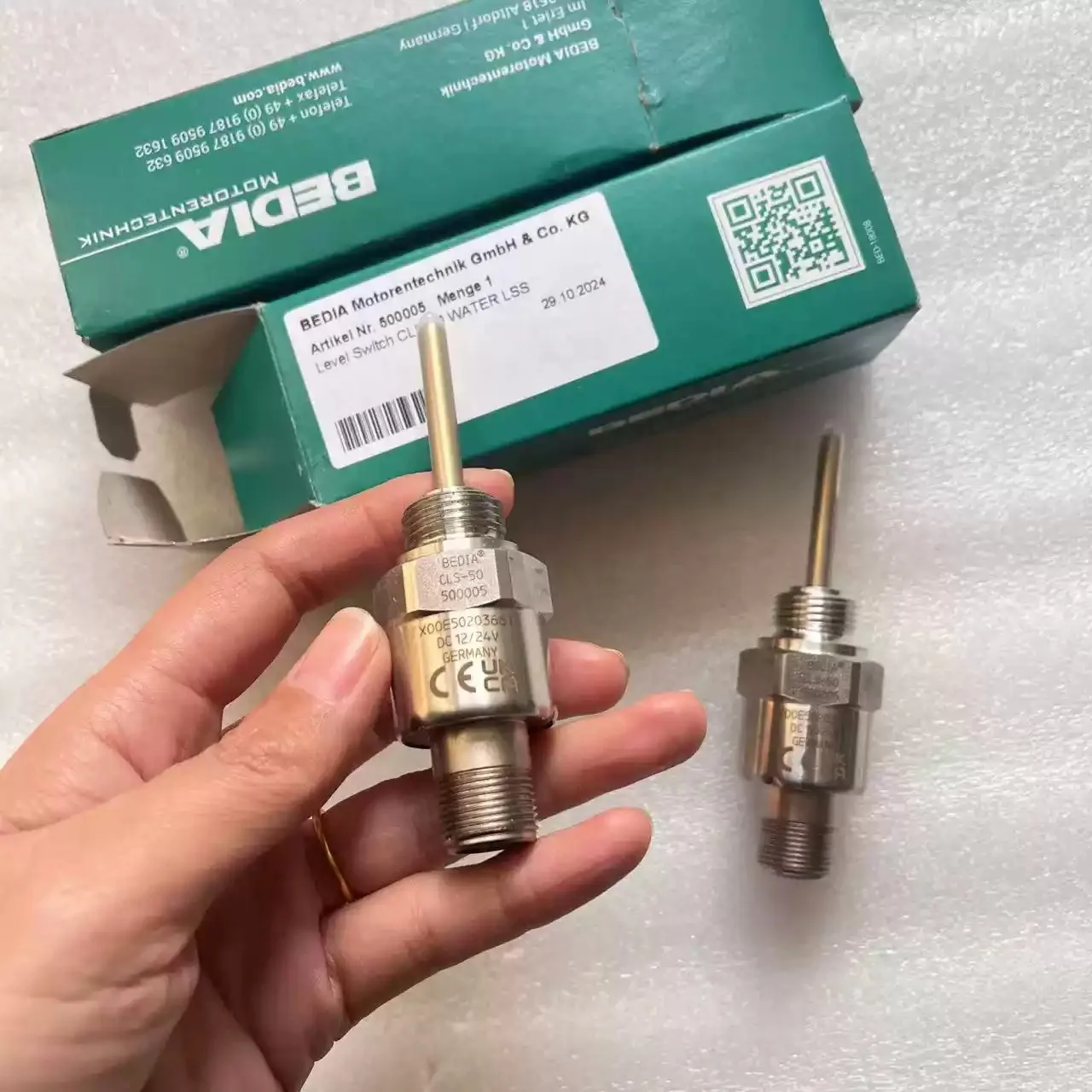 PLCA-50 BEDIA Flow Sensor, DC 12/24V