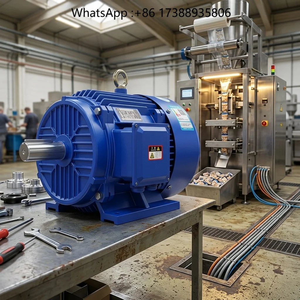 Manufacturer Supply Ac Asynchronous Electric Motor for Packaging Industry
