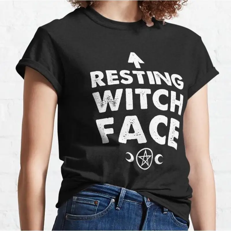 Resting Witch Face Classic T shirt