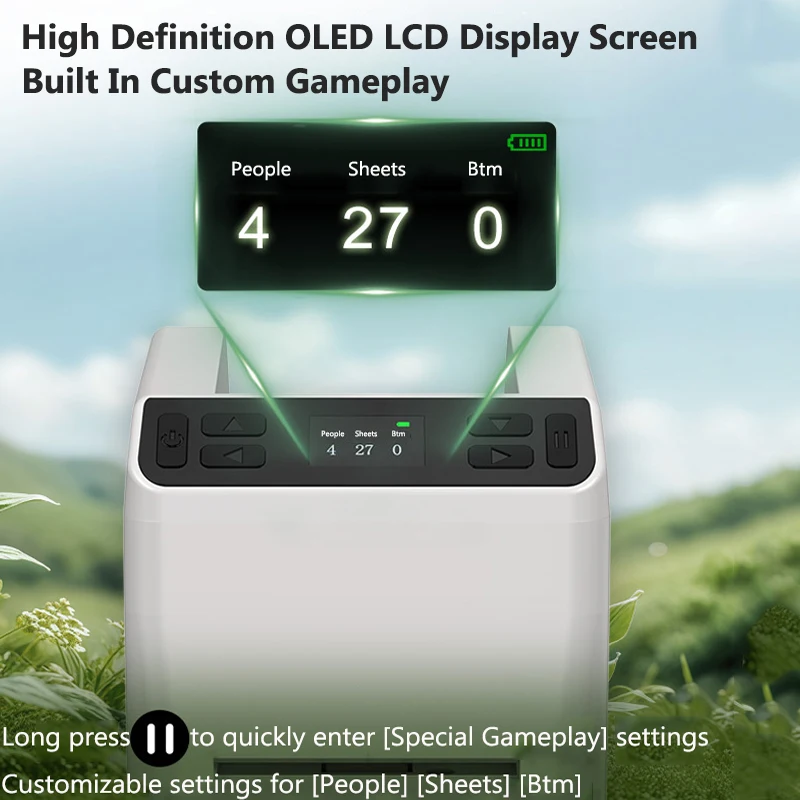 تاجر البطاقات الأوتوماتيكي القابل لإعادة الشحن، أداة توزيع أوراق اللعب، جهاز البوكر الكهربائي لألعاب الحفلات والتخييم #3