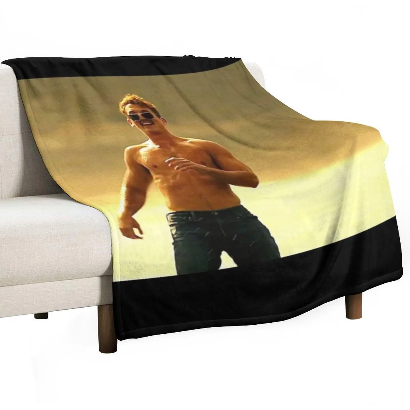 

Miles Teller Throw Blanket christmas gifts Hairy Blankets