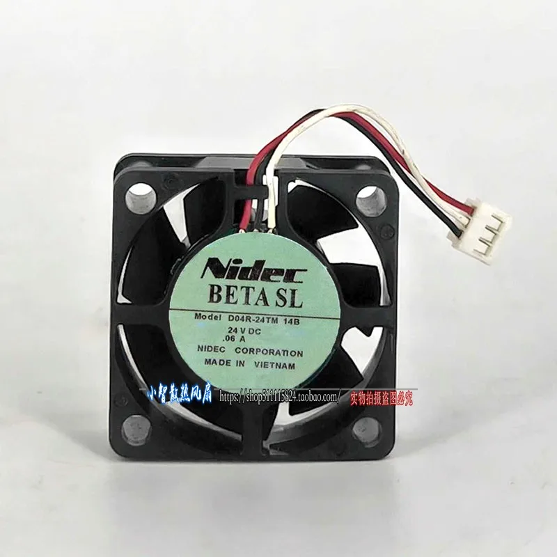 ORIGINAL D04R-24TM 14B 24V 0.06A 4015 40*40*15mm KIPAS PENDINGIN BARU RADIATOR
