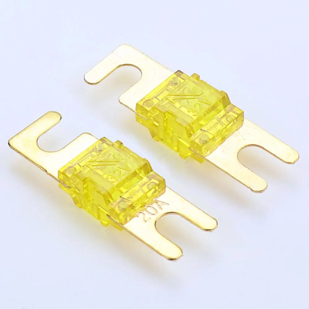 ANL Gold Plated Stud Car Fuses Mini Car Stereo Audio AFS Fuse 32V 20A 30A 40A 50A 60A 70A 80A 100A 125A 150A 32V Auto Fuses view 4