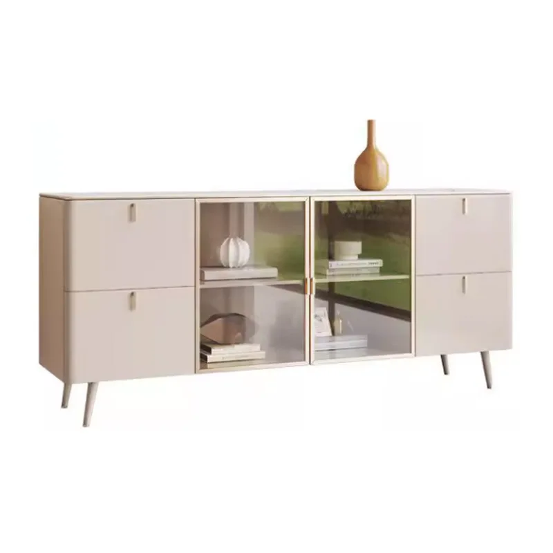

Light luxury, rock slab, dining side, simple cabinet, living room, household, locker Italian style