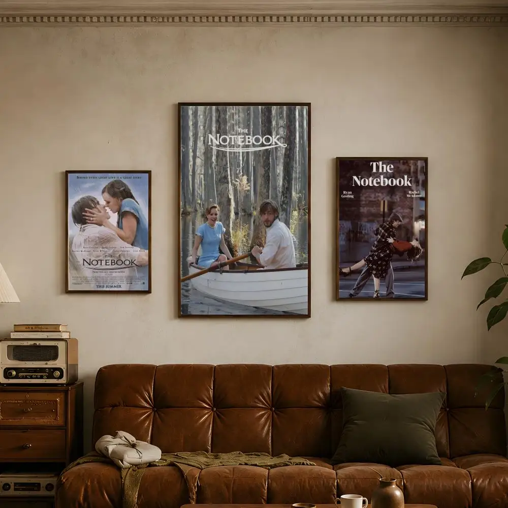 Movie t-the notebook-k Poster Vintage Self Adhesive PP Wall Art Home Bar Bedroom Decor Gift