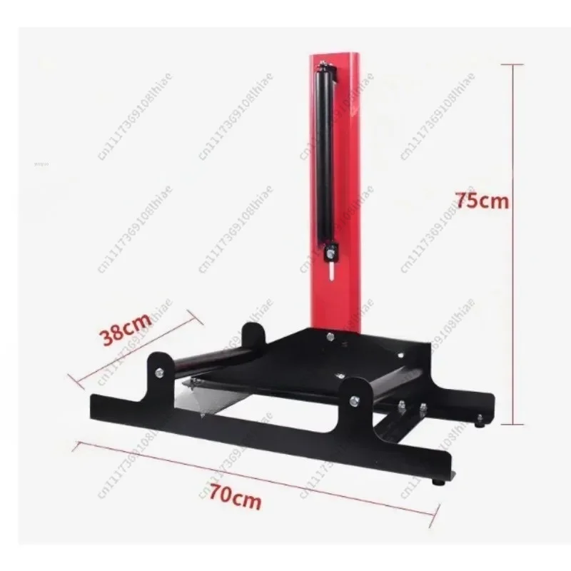 Professional Car Tire Wheel Rotating Cleaning Rack Labor Saving Placement Bracket Special for Auto Car Wash Workshop