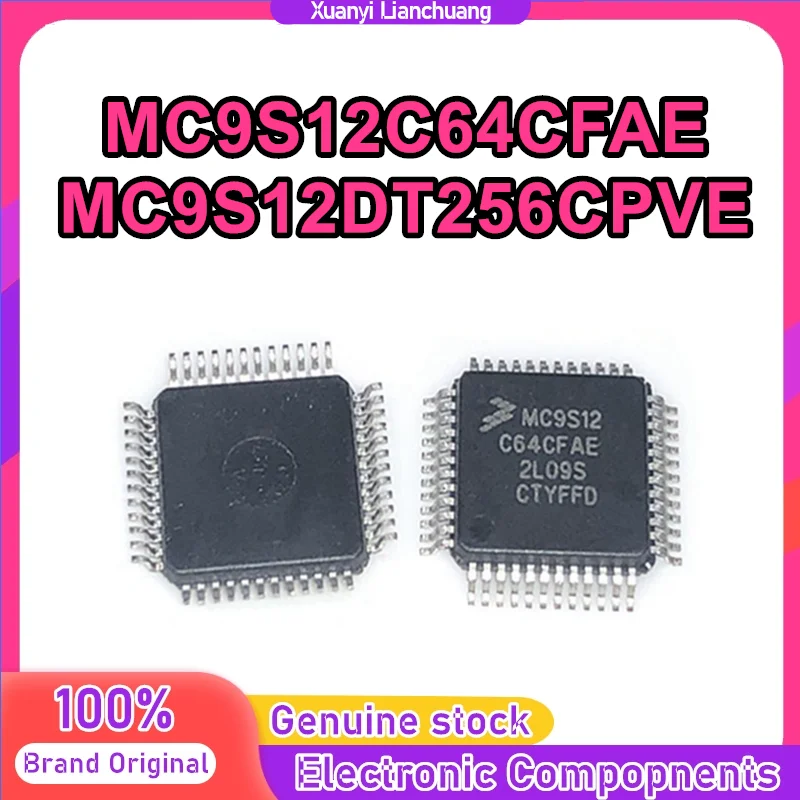 

MC9S12C64CFAE QFP48 MC9S12DT256CPVE QFP112 chip New in stock