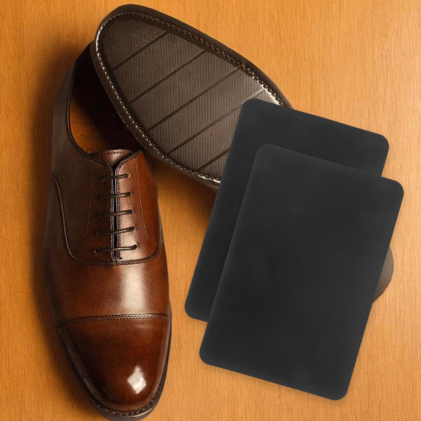 

2 pcs Black Anti Sticker Wear Cushion Pads For Sneaker Sneakers High Sole Anti-Slip Adhesive Heels Durable Quiet