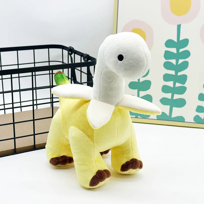 Kombination Banane Flugsaurier Plüschtiere Gefüllte Kuschelige Dinosaurierpuppe Schöne kreative Desktop-Dekoration Hübsches Geburtstags-Weihnachtsgeschenk