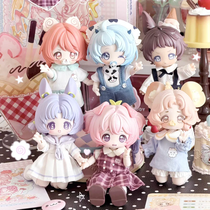 

Hot! Come4free Bonnie Dessert Kindergarten Series Mystery Box 1/12 Bjd Cute Action Figure Blind Box Trendy Surprise Toys Gift