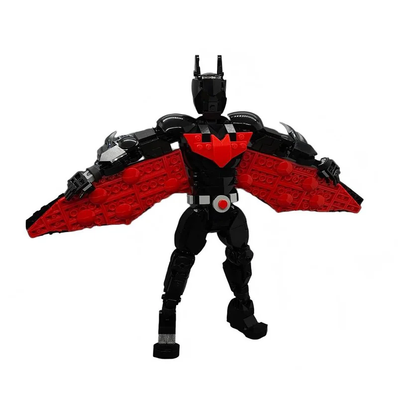 558 Pezzi Figurina Stile Brickheadz a Tema Guerriero Notturno del Futuro (Mark II) MOC Personalizzabile Modulare da Costruire Giocattolo Fai-da-Te Regalo di Compleanno