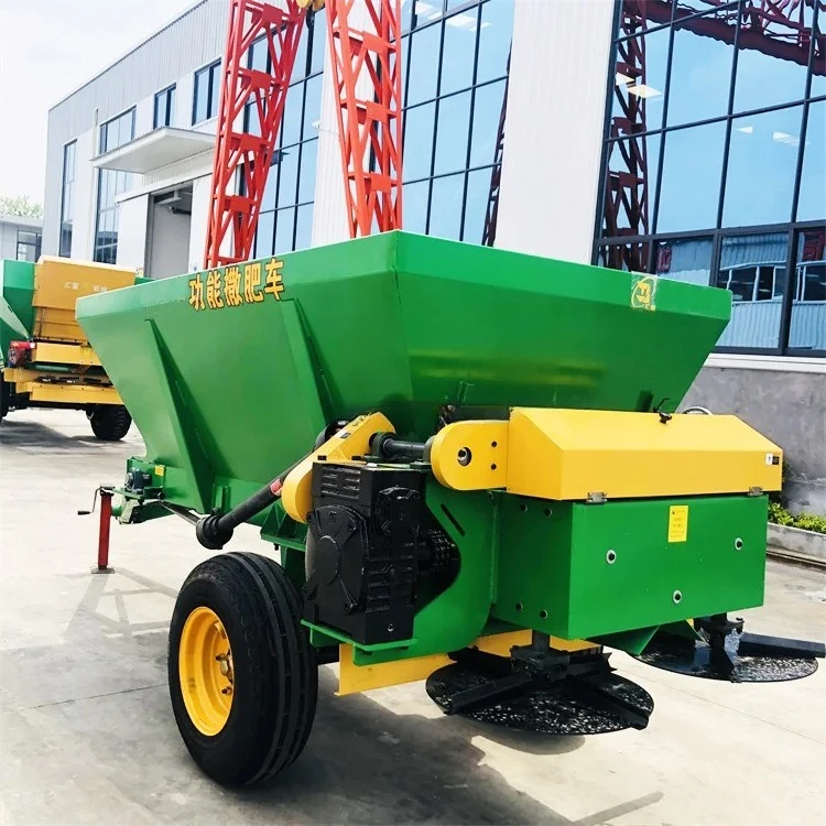 Agriculture Tractor Fertilizer Spreader Cow Manure Spreader Fertilizer Distributor/ Slurry Tank Spreading Distributor For Sale
