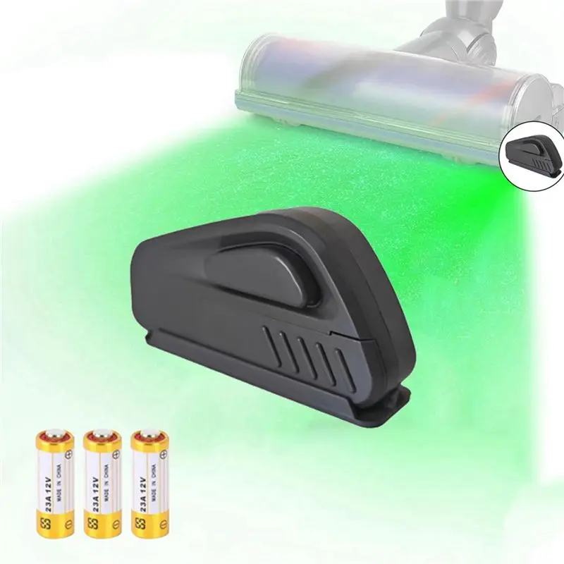 AB43-2X Vacuum Cleaner Dust Lights Pet Dust Display LED Lamp Clearly Visible Under Light Universal Vacuum Cleaner Attachment