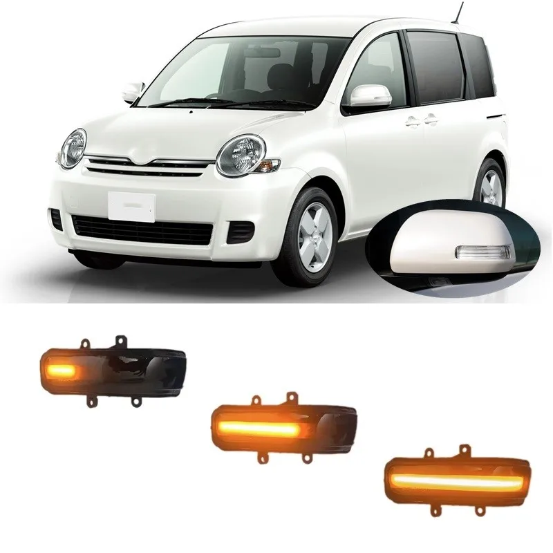 

Для Toyota Sienta NCP81G NCP85G X Тип G Тип кости 2003 - 2015 динамическая фонарь последовательный зеркальный указатель поворота