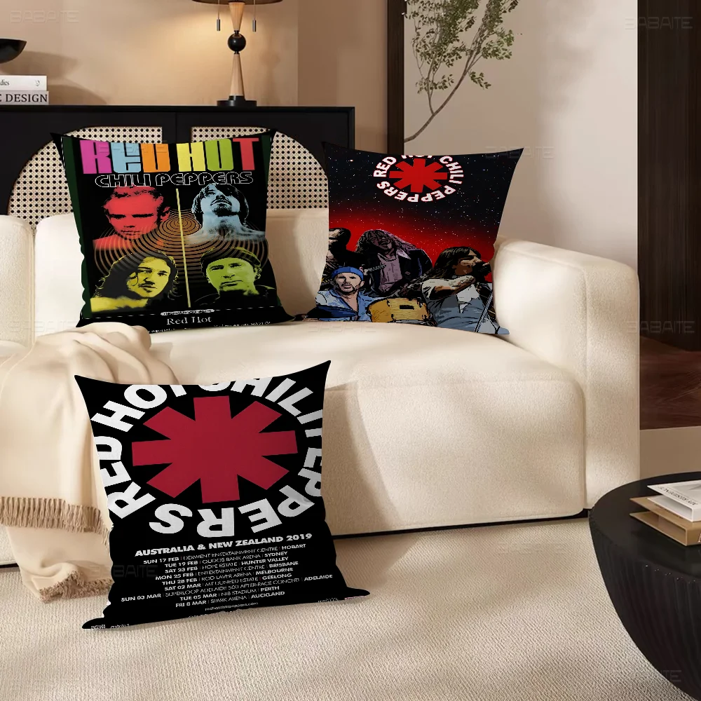 Rock Band R-Red Hot C-Chili Cushion Cover 30x50 Polyester Sofa Cushions Decorative Throw Pillows Home Decoration Pillowcover