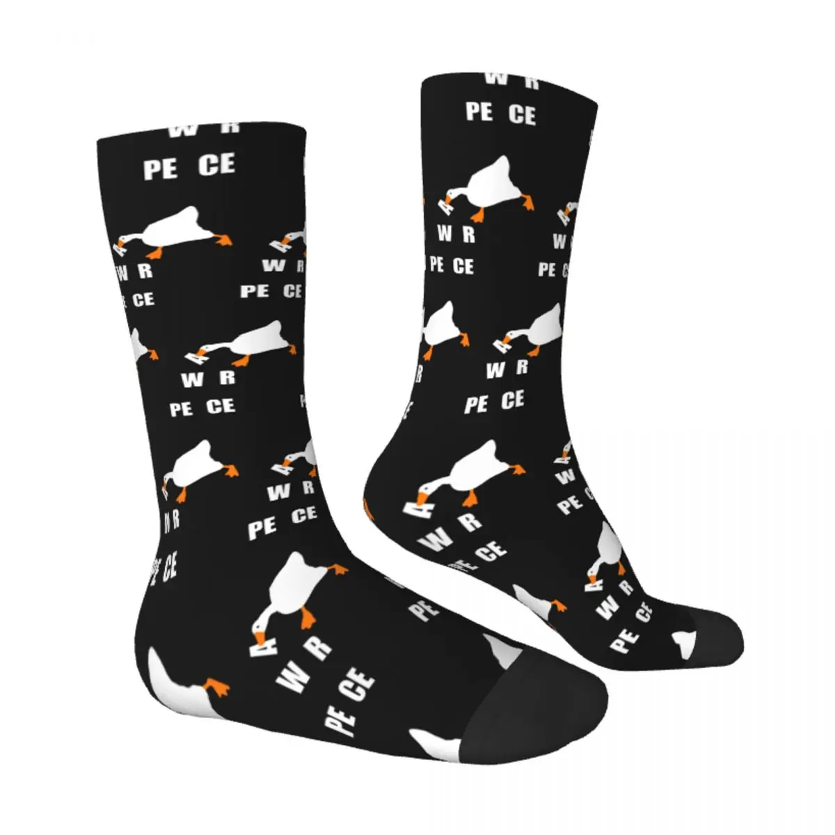 Peace War Untitled Goose Honk Game Socks Male Mens Women Summer Stockings Printed