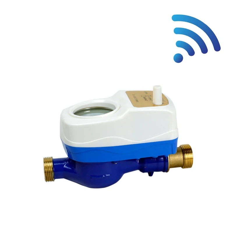 Sim card remote read and control smart wireless water meter