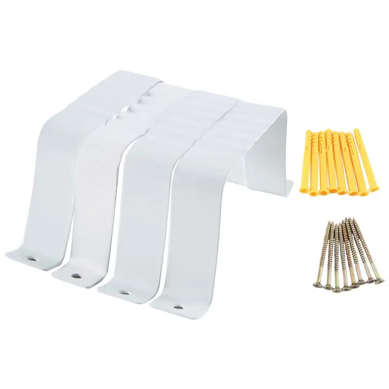 A33Z-Downspout Adapter Gutter Downspout Strap 3X4 Leader Strap 3X4 (4 Pack)
